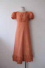 puff sleeve flower dress