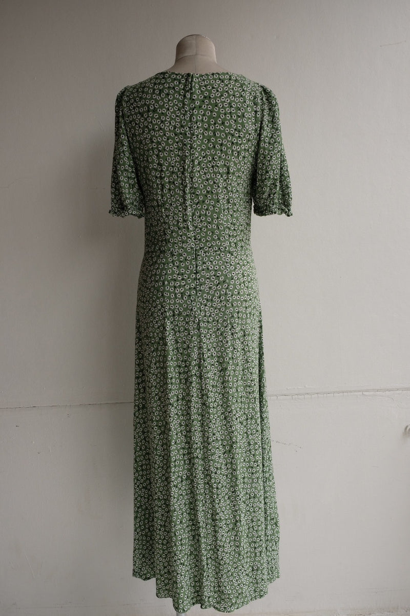 flower print  long dress