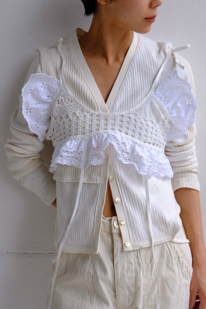 4way lace camisole-B