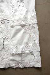 cutwork lace camisole dress