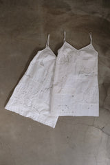 cutwork lace camisole dress