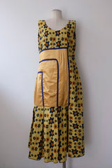 no sleeve flower dress