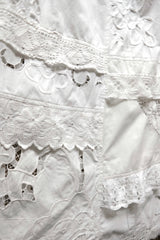 cutwork lace camisole dress