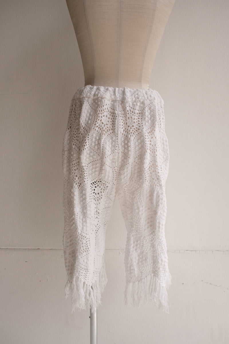 crochet lace half pants