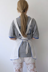 euro cotton apron dress