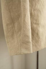 linen patchwork jacket