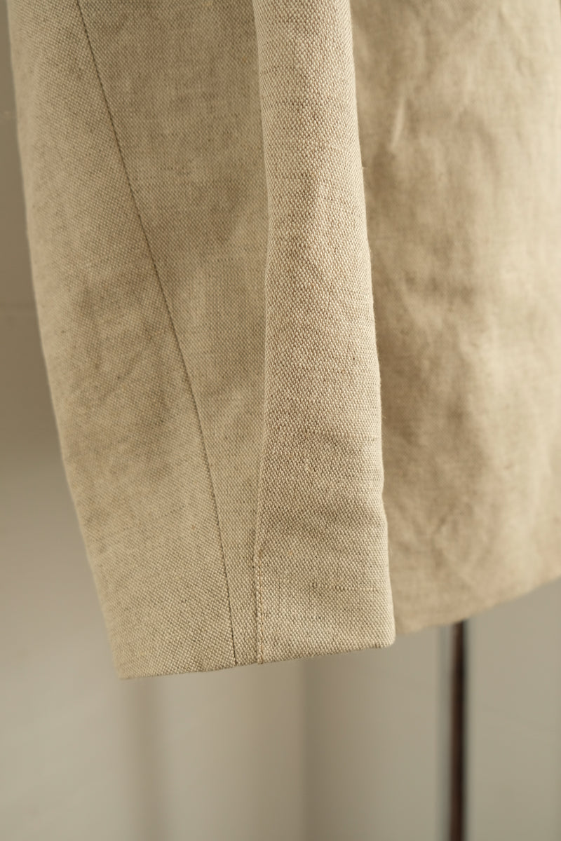 linen patchwork jacket