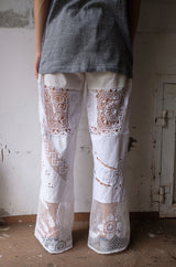 crochet lace pants C