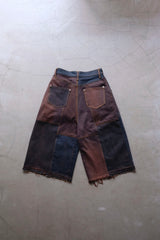 half wide pants / M