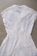 v-neck cache-coeur dress