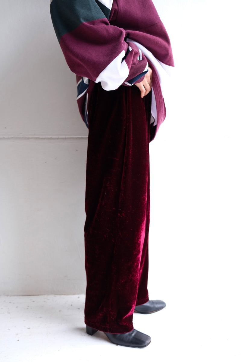 velour pants