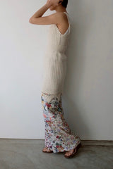 knit camisole dress
