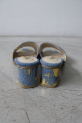 denim sandal