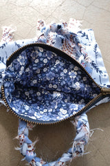 flower rayon  mini bag