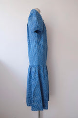 puff sleeve flower dress