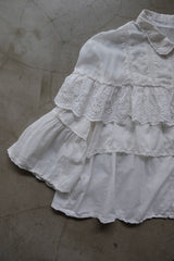 frill sleeve blouse