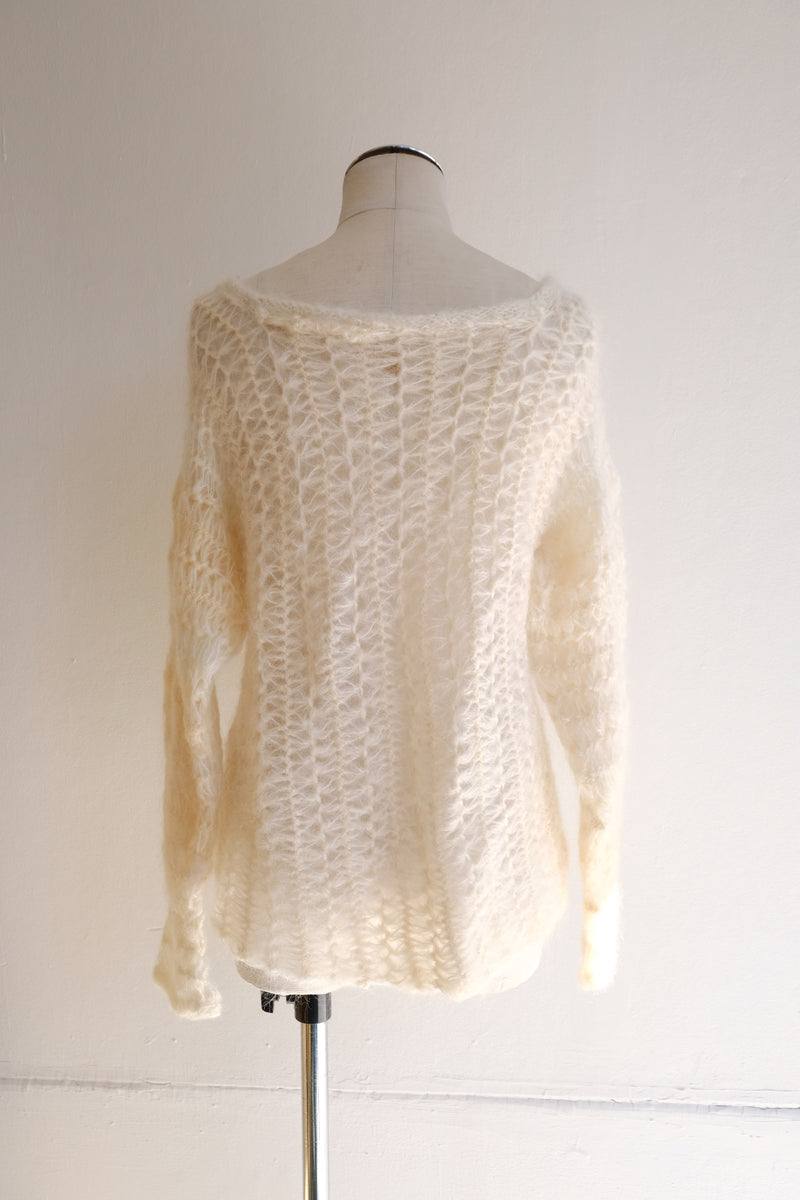 mohair knit top