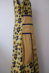 no sleeve flower dress