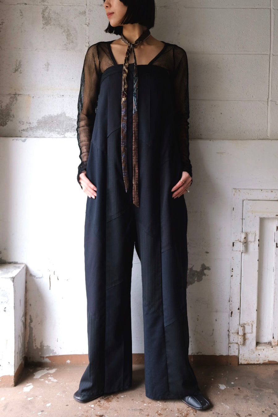 MALION vintage シャツジャケット summer suit jumpsuit – MALION vintage