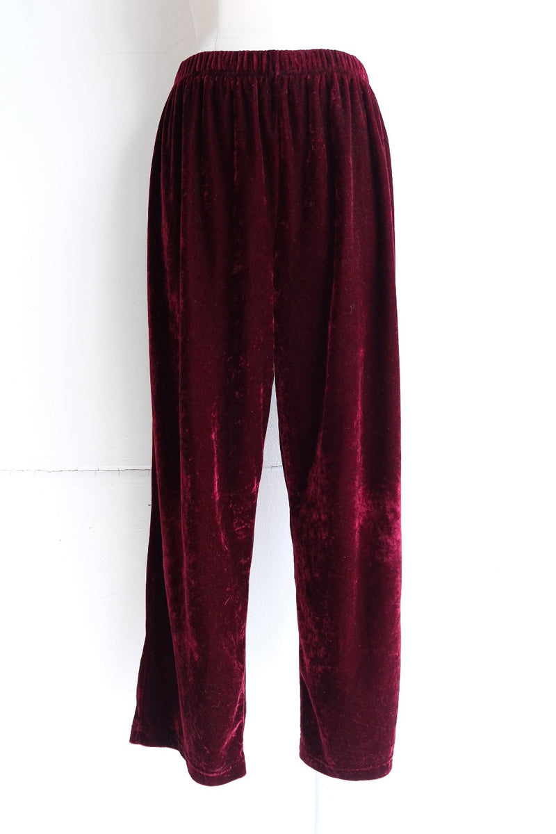 velour pants