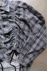 check shirring shirt