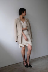 linen tailored jacket