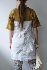 cutwork lace camisole dress