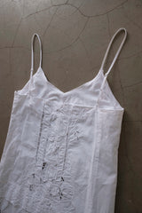 cutwork lace camisole dress