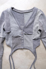 cashmere gater cardigan