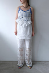 denim sandal