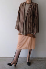 stripe tailored jacket
