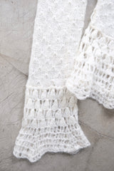 mohair knit cardigan