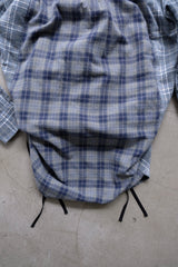 check shirring shirt