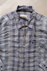 check shirring shirt