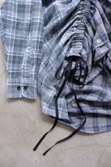 check shirring shirt