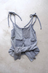 cashmere gater cardigan