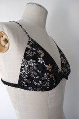 flower rayon bra top