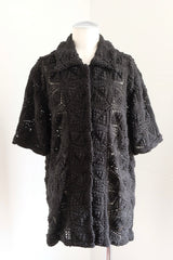 crochet lace shirt B