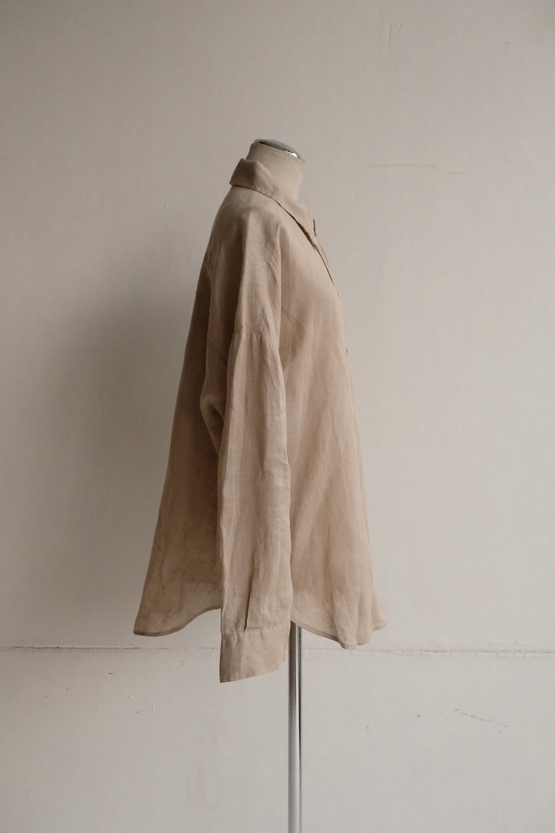 long sleeve linen shirt