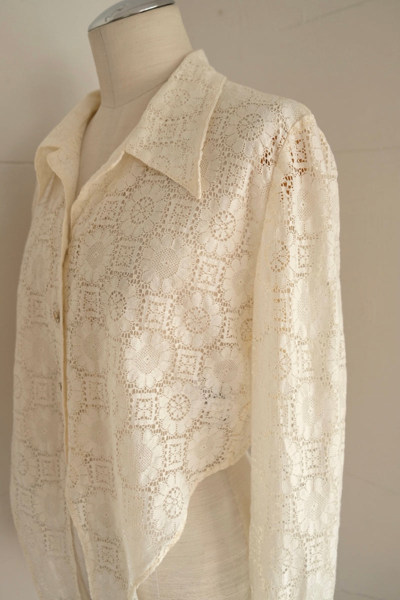 lace short shirt