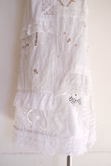 cutwork lace camisole dress