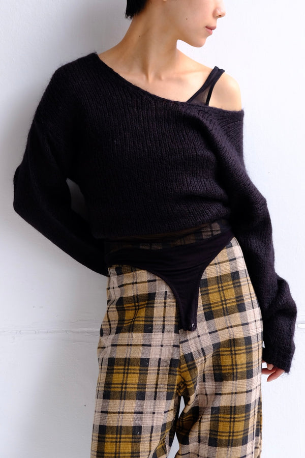 mohair knit tops