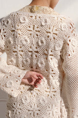 hand crochet knit top