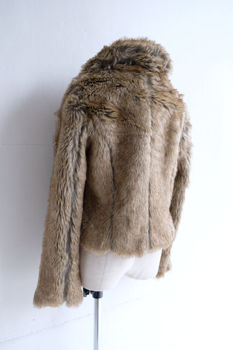 faux fur coat