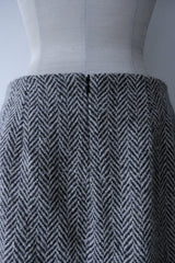 tweed mini skirt