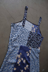 flower rayon long dress