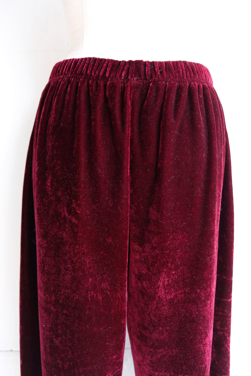 velour pants