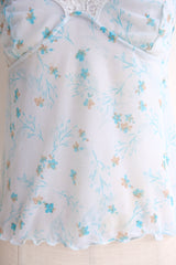 slip flower camisole