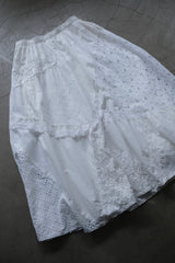 cotton flare skirt