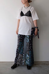 flower rayon bra top